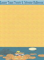 Halloween Looney Tunes Tweety & Sylvester Stationery Printer Paper 26 Sheets