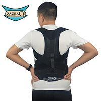 Back Support Belts Posture Corrector Clavicle Support Brace Medical Device to Improve Bad Posture, Thoracic Kyphosis, Shoulder Alignment, Upper Back Pain Relief for Men and Women … (L)