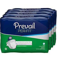 Prevail Per-Fit Adult Briefs, Size Large, Full Case of 72 (193-3753)