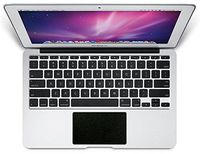 BingoBuy 5 pieces Trackpad Touchpad Area Decorative Cover Skin Protector Sticker for 11.6" Apple Macbook Air Model No. A1370 or A1465 (Matte black)