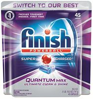 Finish Quantum Max Powerball, 225ct (5x45ct)