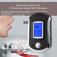 3dsll0 Alcohol Tester,LCD Dispaly Professional Breathalyzer,Rechargeable Breath Analyzer with Semi-Conductor Sensor,Portable and Easy for Personal Use