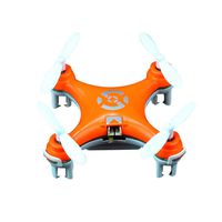 Cheerson CX-10 Mini 29mm 4CH 2.4GHz 6-Axis Gyro LED RC Quadcopter Bright Orange