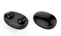RHJ K1 Touch Control Wireless Earbuds Bluetooth 5.0 (Black)