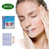 Sleep Strips,Anti Snoring Devices Advanced Gentle Mouth Tape for Sleeping 60 Pcs Stop Snoring Mouth Tape for Better Nose Breathing Sleep Aids Snoring Solution Mouth Sleep Strips for Snoring Reduction