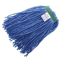 HUBERT Microfiber Mop Head with 1 1/4" Headband Blue, Set of 3