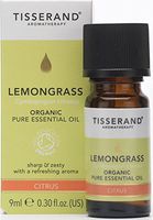 Tisserand Pure Essential Oil, Lemongrass, 0.32 Ounce