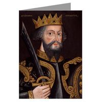 12 Vintage Notecards Set, portrait of William the Conqueror, Invaded and conquered England in the Norman Conquest.