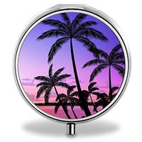 Compact Mini Portable 3 Compartments Travel Medical Medicine Case/Pill Organizer/Pill Box(Hing Hong Pill Case)