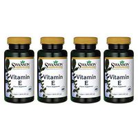 Swanson Vitamin E 1000 Iu 1000 Iu (450 Milligrams) 60 Sgels (4 Pack)