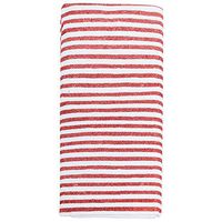 JAM PAPER Design Tissue Paper - Glitter Ruby Stripe - 4/Pack