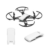 Rantow Tello Shell Back Cover Body Hard Shell Protector - Blue / Yellow / White - Repair Accessories Spare Replacement Body Back Fuselage Cover for DJI Tello / Tello EDU Drone (White)