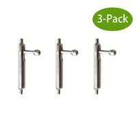 Kaleidoc Compatible Fitbit Inspire HR/Fitbit Inspire Spring Bars Watch Pins, Stainless Steel Metal Replacement Watch Band Spring Bars Strap Link Pins for Fit bit Inspire Fitness Tracker (3 Pcs)