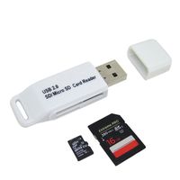 Mchoice Quality High Speed USB2.0 MicroSD MicroSDHC / T-Flash Card reader Compact Flash Card Reader