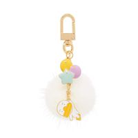 KAKAO FRIENDS Official- Pom Pom Accessory Keyring Compatible with AirPods Silicone Case (Tube)