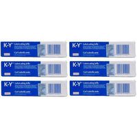 K-Y Six Packs Of Gel Lubricating Sterile Jelly 82G