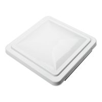 HOMEE RV Roof Vent Cover 14 inch, Vent Lid Impact-Resistant Vent Line Fan Lid for Camper Trailer Motor Home Gift