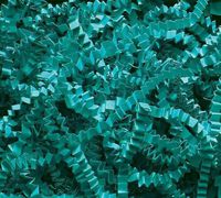 6oz Bag U Choose Size Turquoise Teal Gift Basket Shred Crinkle Paper Filler Bedding nfLG -1202