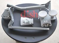 New Dish Network 1000.2 Eastern ARC DPPLUS HDTV 72.7 & 61.5 Dish Antenna 3 Outs