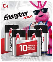 Energizer Max C Batteries, Premium Alkaline, 4 Ct