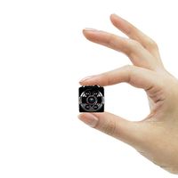 Mini Hidden Camera,1080P Portable Metal Housing HD Nanny Cam with Night Vision and Motion Detective,Perfect Indoor Covert Security Camera for Home and Office and Outdoor Use