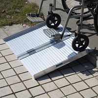 Access Ramps Portable Mobility Loading Wheelchair Threshold Ramp Handicap Folding