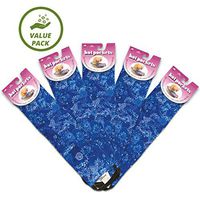 Heating Pad- Set of 5-3Pockets Microwaveable Hot Packs - Hot Pockets for Body Comfort - Hot & Cold Therapy - Washable Hot & Cold Pack - Value Pack (Blue Flowers)
