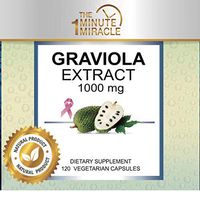 GRAVIOLA Extract 1000 mg 2 Capsules - Made from The Leaf and stem