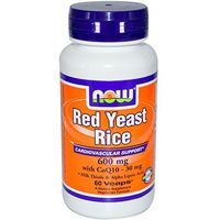 NOW FOODS Red Yeast Rice600 Wcoq10 60v, 60 CT