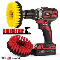 Cleaning Supplies - Drill Brush - Bathroom Accessories - Shower Cleaner - Bathtub - Bath Mat - Flooring - Tile - Grout Cleaner - Outdoor - Deck Brush - Concrete - Bird Bath - Hard Water Stain Remover