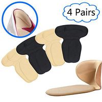 Heel Cushion Insole 4 Pairs, Back Heel Pads for High Heels Blisters, High Heels Back Heel Insoles Cushions from POVAD, for Foot Pads for Foot Pain Relief