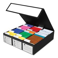 3 Row - Black with White Game Card Box