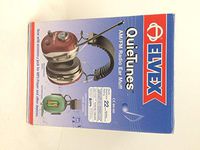 Elvex QuieTunes 660R AM/FM Radio Rechargeable Earmuffs