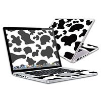 Mightyskins Skin Compatible with Apple MacBook Pro 15" Retina Wrap Cover Sticker Skins Cow Print