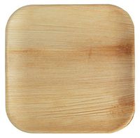 Palm Leaf Square Parent (100, 6 Inch Plates)
