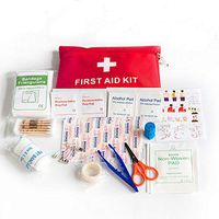 14 Kinds, 79pcs First Aid Kit Bag Emergency Empty Bag Emergency Equipment Kits Gift Choice for Family,Home, Outdoors,Hiking&Camping,Car, Workplace, Office