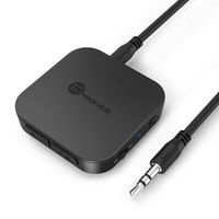 TaoTronics Bluetooth 4.1 Transmitter Receiver, Wireless 3.5mm Audio Adapter for TV/Car Sound System (Renewed)