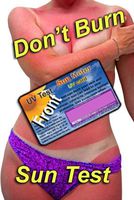 Sun Meter UV card - 6 cards, Plastic Cards