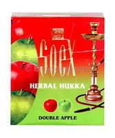 250 Gram Soex Double Apple Herbal Hookah Shisha Tobacco Molasses
