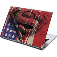 Skinit Decal Laptop Skin for Yoga 910 2-in-1 14in Touch-Screen - Officially Licensed Warner Bros Superman Crest Design