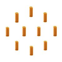 Adiyer 10 Pcs 8mm OD 20mm Length Compression Mould Die Springs for 3D Printer Ender 3 Stock Bed Leveling, Light Load
