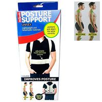 Magnetic Posture Corrector Support Brace Therapy Comfort Shoulder Back Relief XL