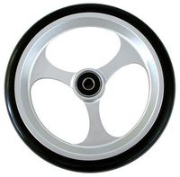 New Solutions CW507 6 x 1 in. Aluminum Caster with 0.32 in. Bearings & Black Tire Wheelchair