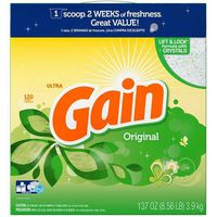 Gain Regular Detergent Powder - 2 per case.