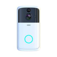 Smart Video Doorbell Wireless Home WiFi Security Camera, Iuhan M7 1080P Smart WIFI Security Doorbell Wireless Video Phone Camera Night Vision (Silver)