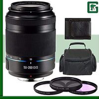 Samsung 50-200mm f/4.0-5.6 ED OIS II Lens (Black) Green's Camera Bundle 5