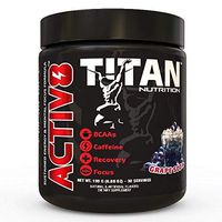 ACTIV8- BCAA + Caffeine and Electrolytes Supplement for Sustained Energy and Mental Focus |Hydration & Endurance|