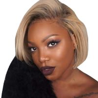 WILLTOO Wigs for Women, Full End Short Bob Wigs for Black Women