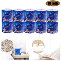 Eselltotal 10 Rolls Strong Soft Bath Tissue toilet paper 3-layer toilet paper Bath Toilet Roll Paper standard bulk toilet paper