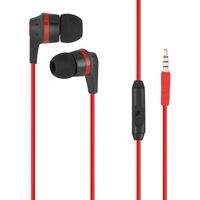 Skullcandy Ink'd 2 Earphones/Earbuds Stereo Headphone - Black/Red / One Size